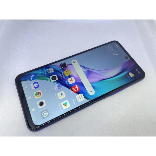 ☆送料無料☆良品☆SoftBank☆Redmi Note 10T☆ブルー☆0080290000076
