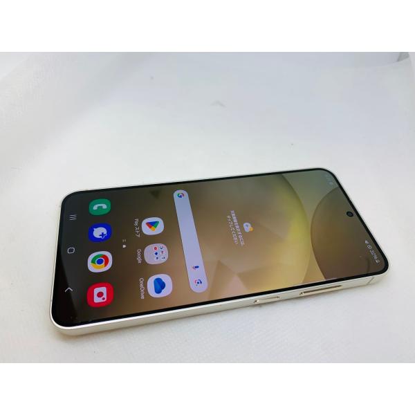 ☆送料無料☆良品☆au☆元デモ機 Galaxy S24 SCG25☆ゴールド