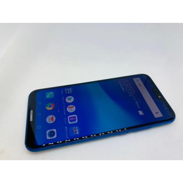 ☆送料無料☆ジャンク☆au☆元デモ機 HUAWEI P20 lite HWV32☆ブルー