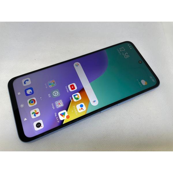 ☆送料無料☆ジャンク☆au☆元デモ機 Redmi 12 5G☆ブルー