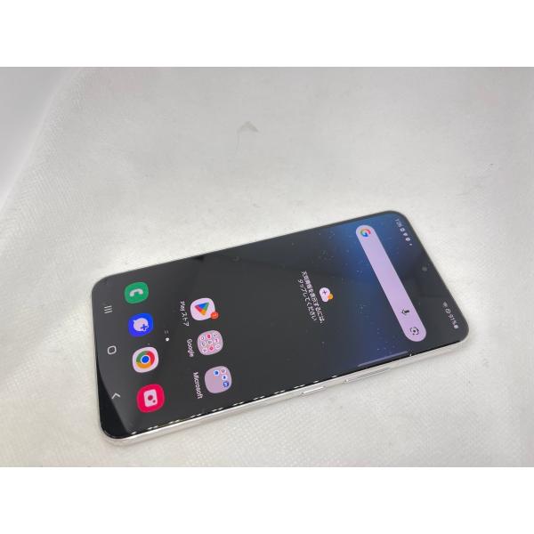 Galaxy S22 ホワイト　美品 ☆送料無料☆良品☆au☆訳あり Galaxy S22 SCG13☆ホワイト