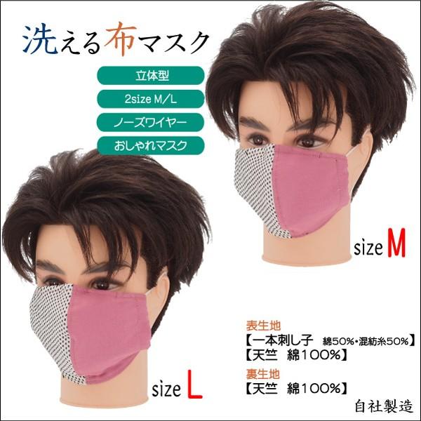 刺し子生地 マスク 01 なでしこｘ生成り ピンク 日本製 コットン 布マスク 綿 洗える 国産 おしゃれ Mkr01nade 株式会社 間瀬織布工場 通販 Yahoo ショッピング