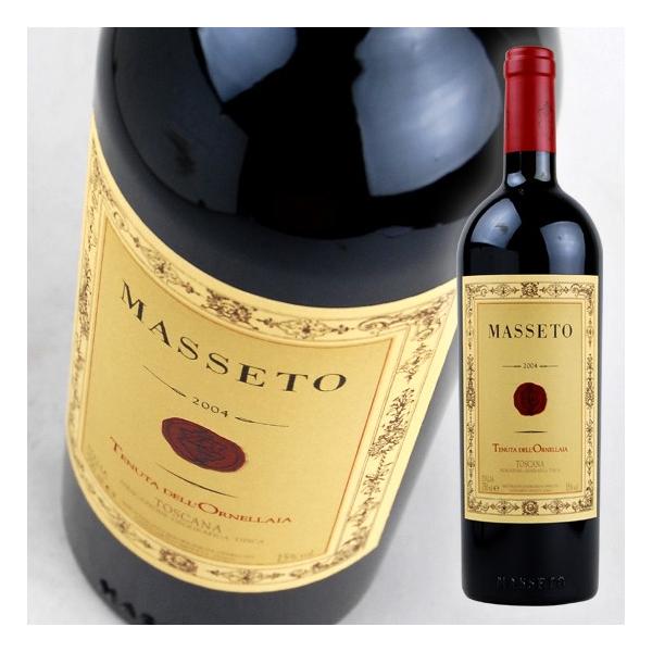赤ワイン テヌータ デル オルネッライア マッセト 2004 750ml 赤