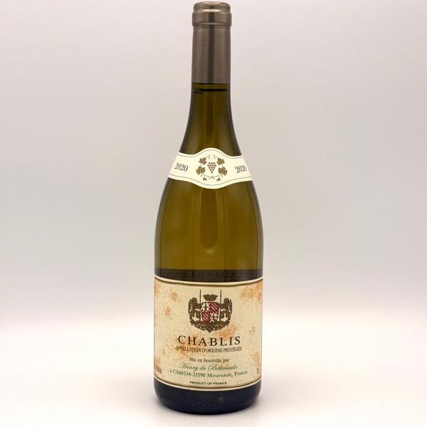 フランス ブルゴーニュ アンリ ド ブルソー シャブリ 2020 750ml 白 蔵出し特価  wine