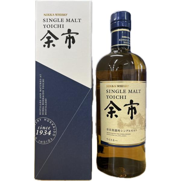 ウイスキー 45度 シングルモルト 余市 700ml 1本 箱付 並行 : 酒宝庫