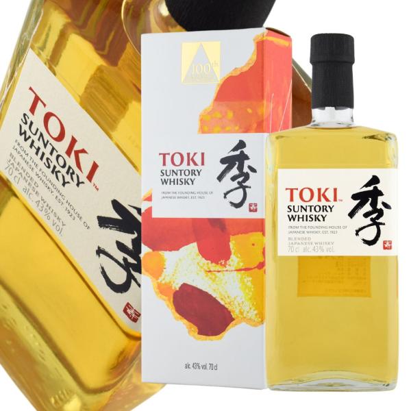 ウイスキー 43度 季 TOKI サントリー ブレンデッド ジャパニーズ 100