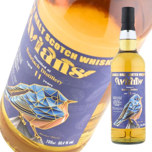 ベンリアック2012 ピーテッド バーボンバレル 700ml ウイスキー 50度 エイヴィアンズ ベンリアック2012 ピーテッド