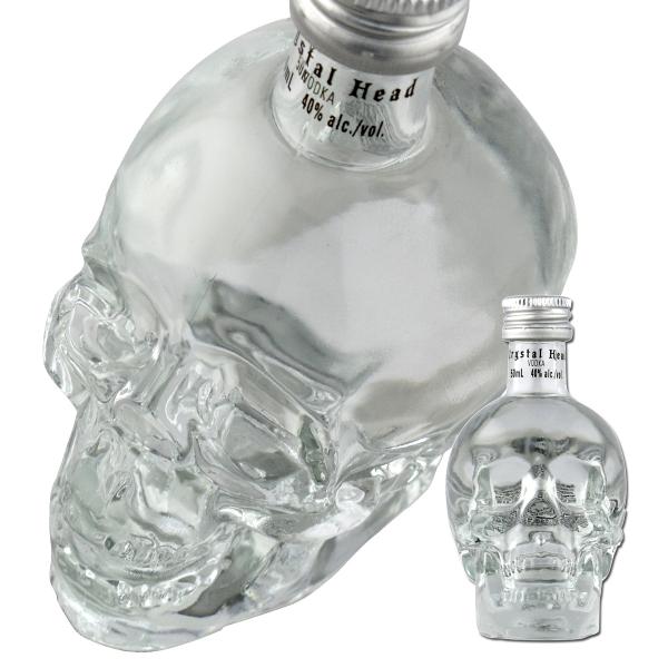 アメリカの名優、ダン・エイクロイドが立ち上げたカナダのクリスタル・ヘッド・ウォッカ社の製品。骸骨をモチーフにした斬新なクリスタル・ボトルは、部屋のインテリアや店のディスプレイとしても抜群のインパクト。中身は、4回蒸留、氷河の帯水層の水を使用...