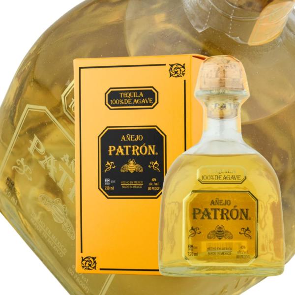 期間限定セール！ 未開栓 新品 パトロン　アネホ　テキーラ　40度　750ml patron-anejo-b.jpg