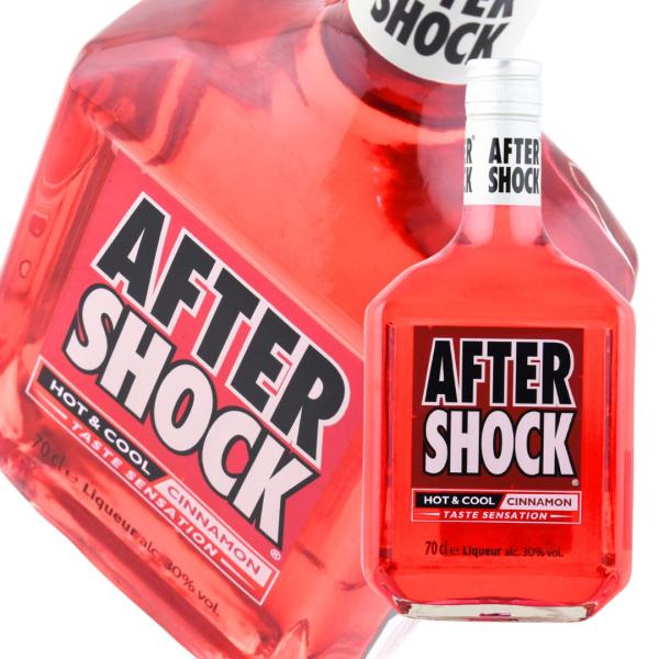 アフターショックはジムビームブランド社がカナダで生産する、シナモンとペパーミントのホットでクール、スウィートな味わいのリキュールです。アフターショック シナモンリキュール700ml30度リキュール 30度 アフターショック シナモンリキュー...