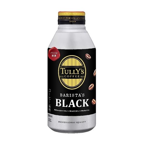 ɓ TULLY'S COFFEE BARISTA'S BLACK 390ml{g 1P[X  24{