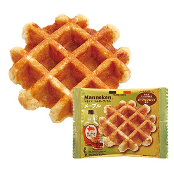 マネケン ベルギーワッフル ≪メープルワッフル≫ 6個入り 1箱 送料無料マネケン,洋菓子,ワッフル,セット,お菓子,パールシュガー,おやつ