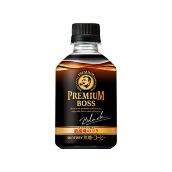 特価 サントリー プレミアムボス ブラック 285ml ペット 24本 1ケース 送料無料