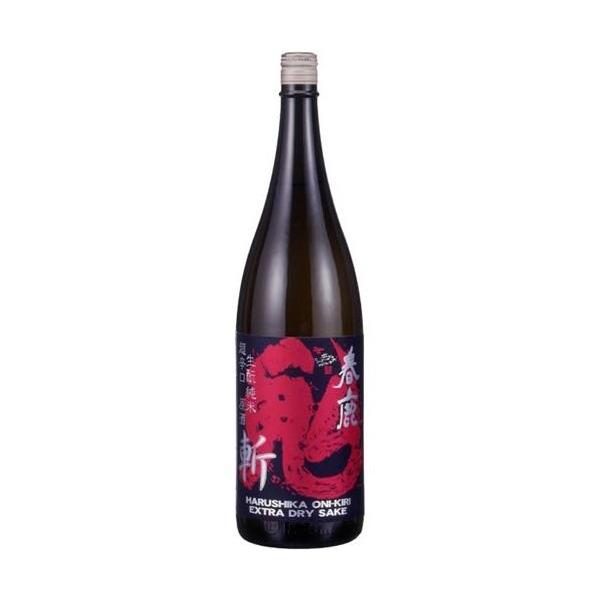 日本酒 春鹿 生もと仕込純米 超辛口 原酒 鬼斬 1800ml 1.8L 今西清兵衛