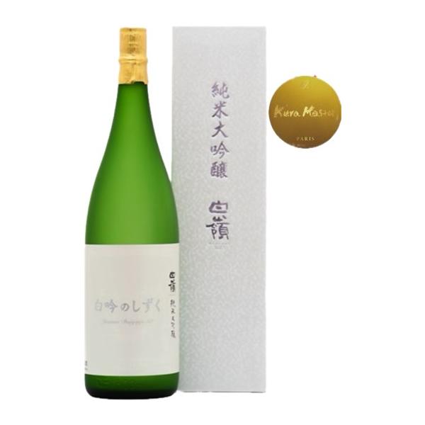 日本酒 白嶺 白吟のしずく 純米大吟醸 1800ml 1.8L ハクレイ酒造 京都