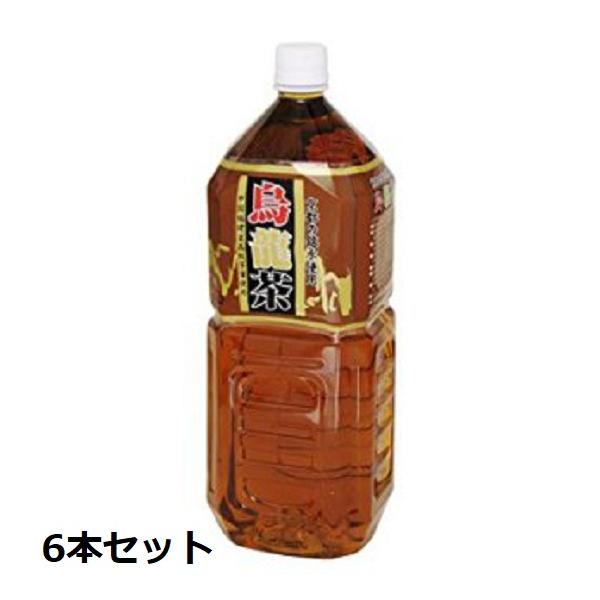 MRI ウーロン茶　2Ｌ×1ケース 計6本セット〔送料無料〕