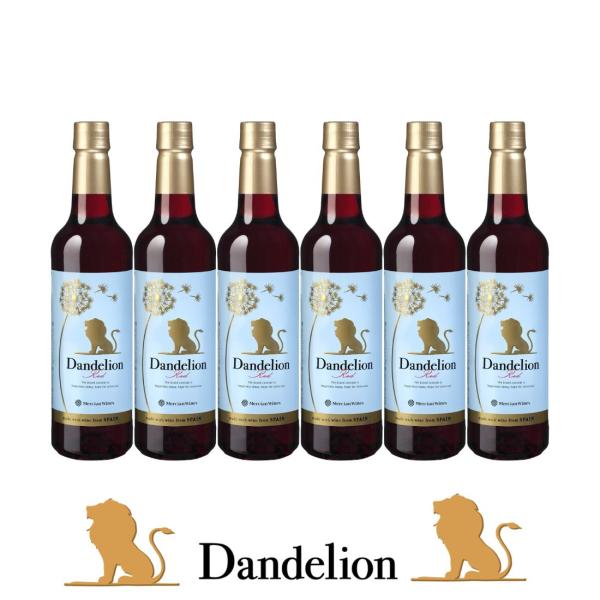 赤ワイン メルシャン ワインズ ダンデライオン レッド 720ml ペット 6本セット 送料無料 id取寄
