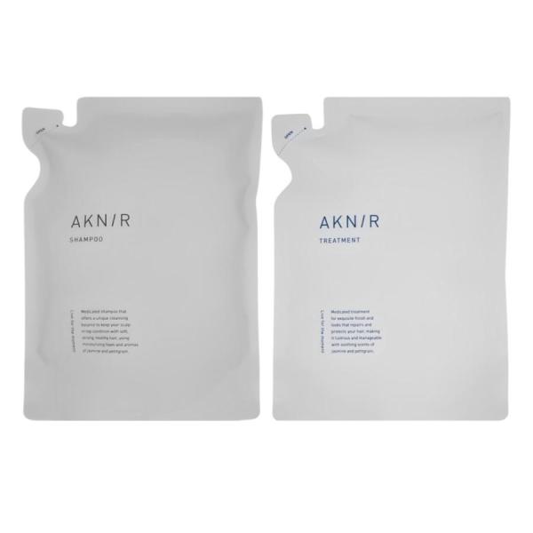 詰め替え AKNIR アクニー 薬用ヘアシャンプー＆トリートメント セット