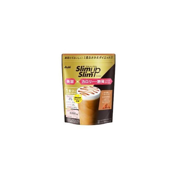 アサヒグループ食品 スリムアップスリムシェイクキャラメルラテ 360g