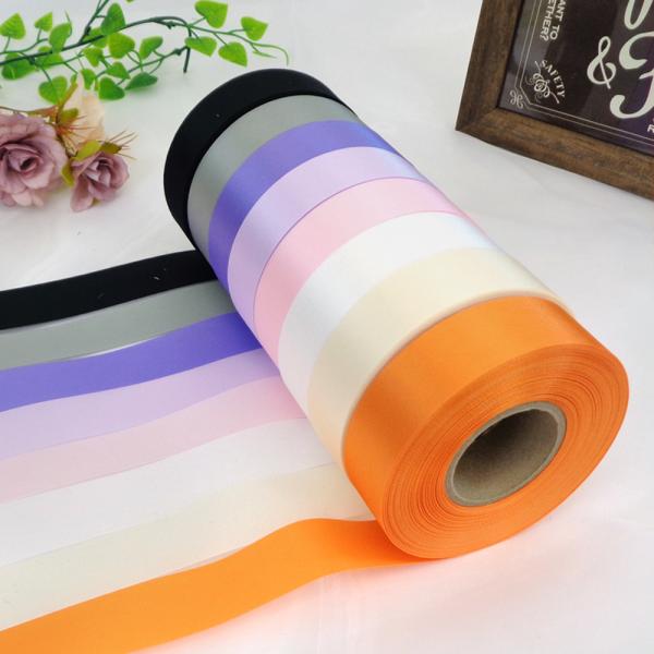 YONEOKA RIBBON サテンリボン(片面) 24ｍｍ幅×30ｍ巻