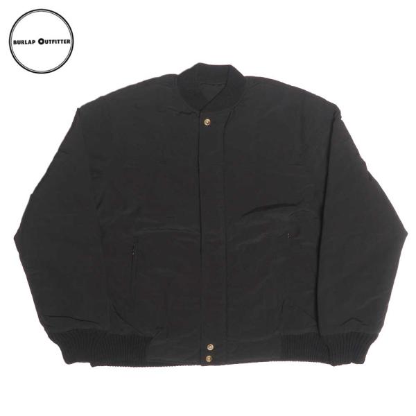 CAP SHOULDER JACKET / BLACK Burlap Outfitter バーラップ