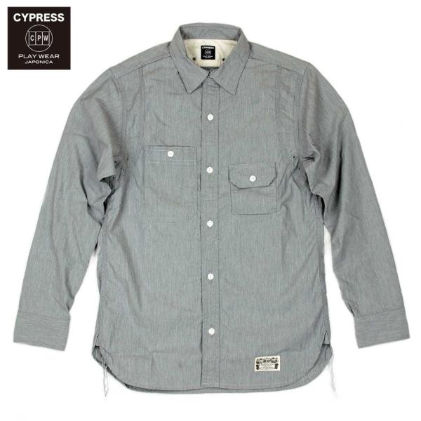NAKED SUN �l�C�L�b�h�T�� CYPRESS "DENEBORA" PLAY SHIRTS  GRAY