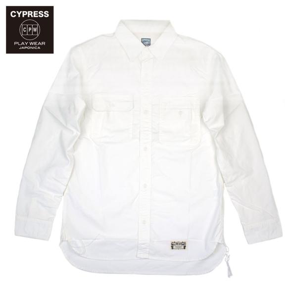 CYPRESS PLAY WEAR �T�C�v���X "REGULUS" PLAY SHIRTS / WHITE