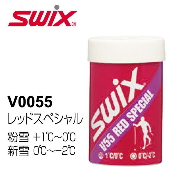 ブランド名：SWIX（スウィックス）品名：V0055　レッドスペシャル対応気温：粉雪+1℃〜0℃／新雪0℃〜-2℃容量：45g※レターパックプラスでの配送は陸送扱いとなり、発送から配達まで日数を要する場合がございます。ご了承下さい。