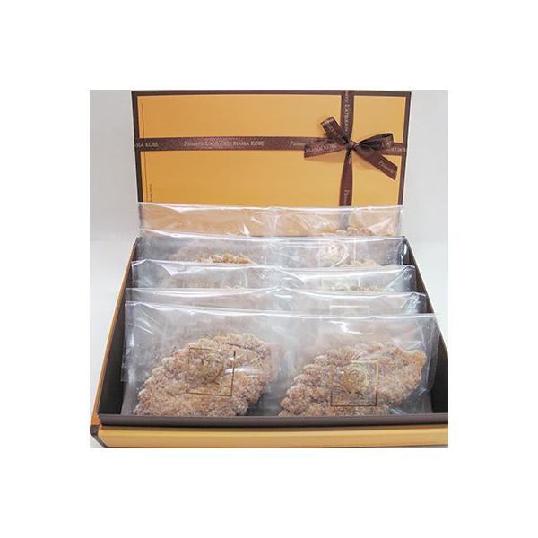 キャラメリゼした葉っぱの形をしたパイ１０枚入り　バターの香りとパイの食感をお楽しみください。■箱サイズ：約26cm×7cm×18cm■賞味期限：製造日より約30日■特定原材料28品目：小麦、卵、乳■配送形態：常温（ヤマト運輸）▼ギフト対応■...