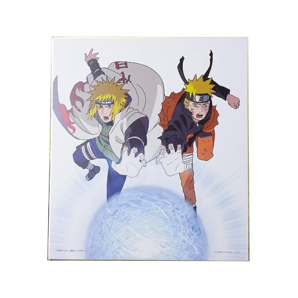 一番くじ BORUTO ボルト C賞 ヒストリー色紙 NARUTO→BORUTO ナルト ミナト 袋開封済み