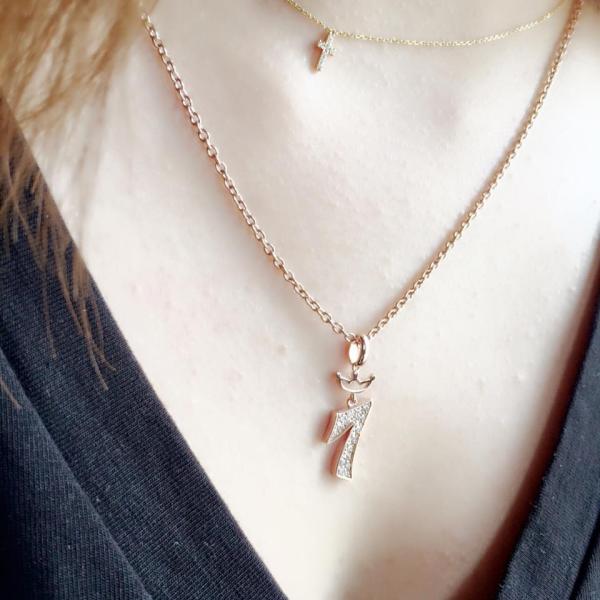 ガガミラノ Gaga Milano ナンバーネックレス ピンクゴールド ペンダント アクセサリー ユニセックス 限定 ちょい悪オヤジ Leon Safari掲載 プレゼント Buyee 日本代购平台 产品购物网站大全 Buyee一站式代购 Bot Online