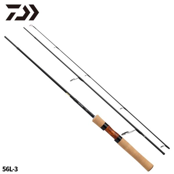 【アウトレット】 ダイワ トラウトロッド ワイズストリーム 56L-3・Q 22年追加モデル モバイルロッド【同梱不可】
