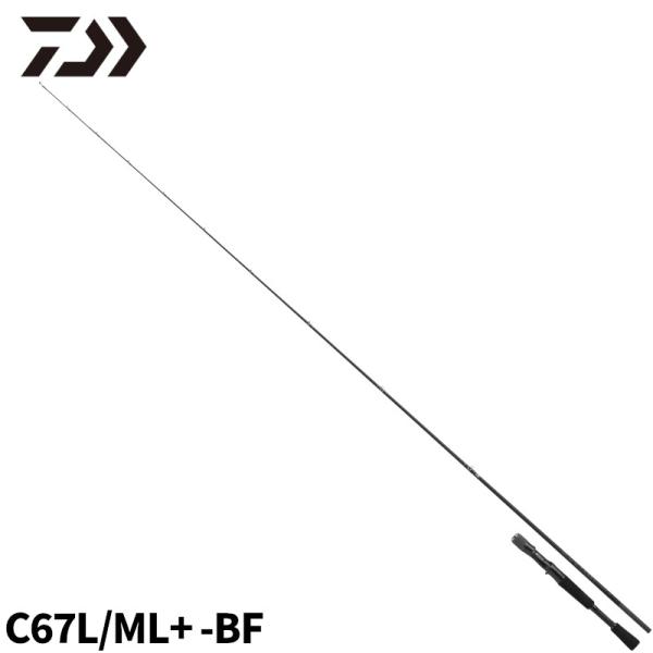 DAIWA（ダイワ） バスロッド 25 ブラックレーベル C67L/ML+ -BF【大型