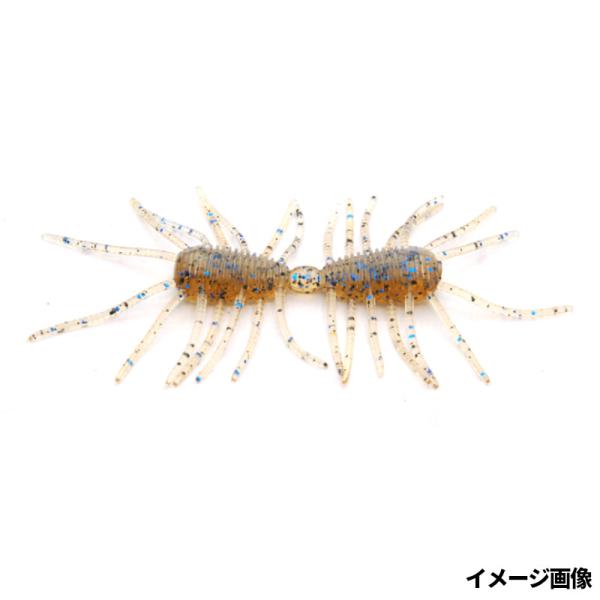 【現品限り】 レイドジャパン ワーム MICRO 2WAY 085.ブルーシュリンプ【ゆうパケット】