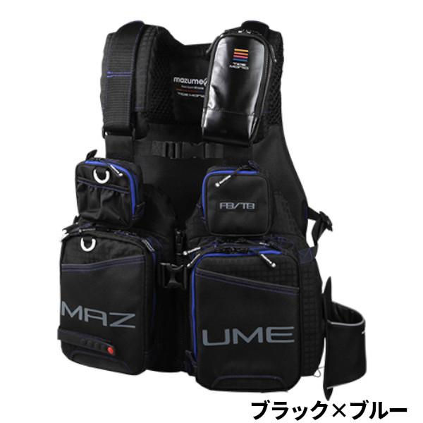 【新品】mazume MZLJ-705 マズメ mazume タイドマニアライフジャケット フリー ブラック×ライム