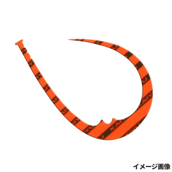 海神 シリコンネクタイシングルカーリー サウザー ISオレンジKAIYUゼブラ【ゆうパケット】