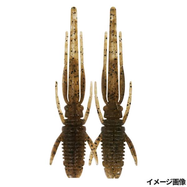 ボトムアップ ワーム M.P.S(エム・ピー・エス) 2.4インチ T220 グリーンパンプキンペッパーII【ゆうパケット】