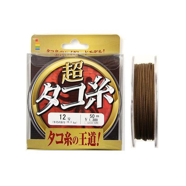GOSEN（ゴーセン） 【現品限り】 超タコ糸 50m 12号 : 釣具の