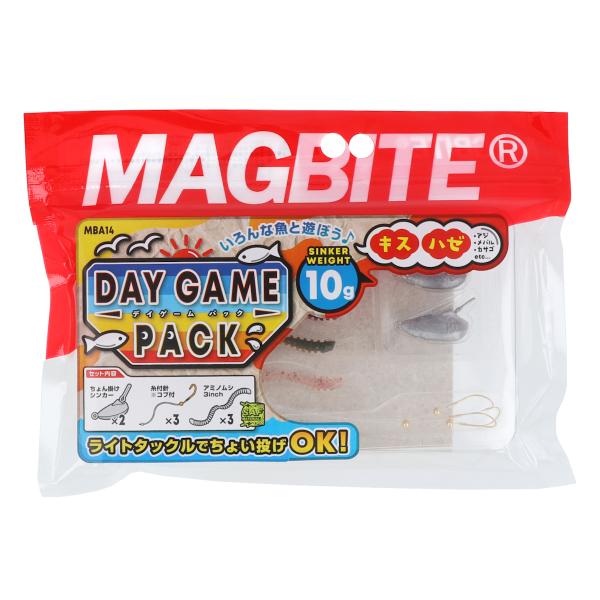【アウトレット】 マグプロダクツ ワーム マグバイト デイゲーム パック MBA14 10g【ゆうパケット】