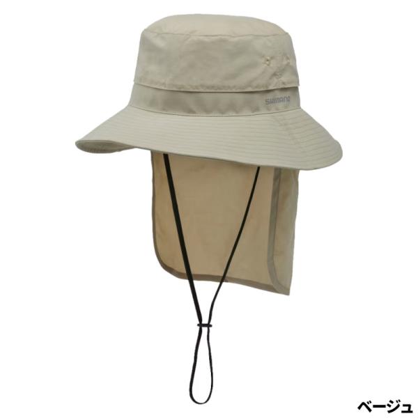【アウトレット】 シマノ キャップ シンセティック シェードハット M ベージュ CA-064V