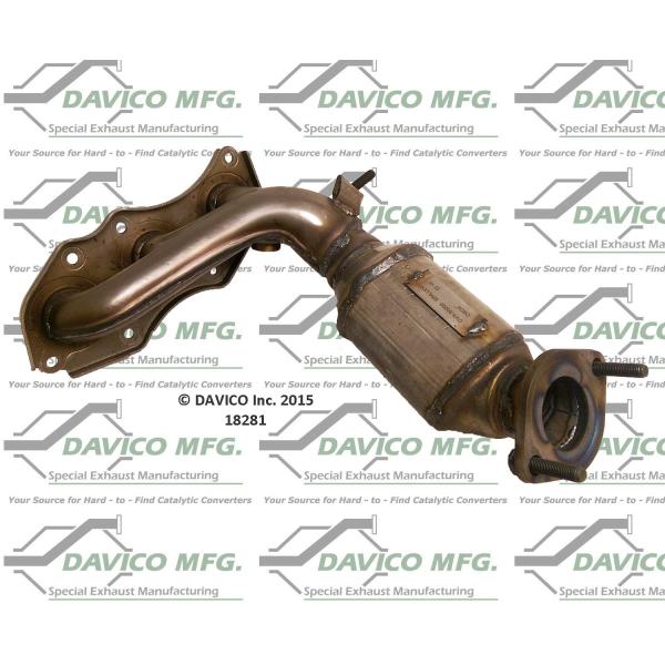 【並行輸入品】Davico 18281 触媒コンバーター 1パック Davico 18281 Catalytic Converter, 1 Pa