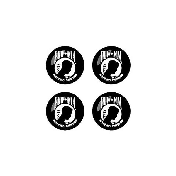 【並行輸入品】GRAPHICS &amp; MORE POW MIA Prisoner of War 3D Domed Set of 4 St