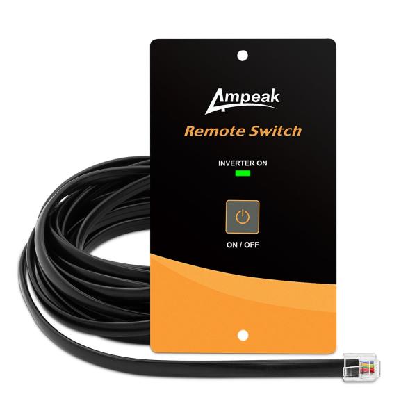 【並行輸入品】Ampeak AC Power Inverter Remote On/Off Switch with 20 Ft Cable Pu