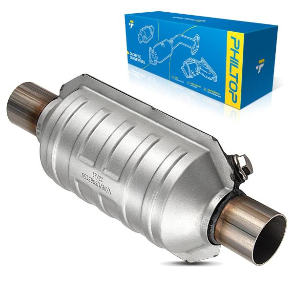 【並行輸入品】PHILTOP Catalytic Converter High Flow Performance Compatible Wit