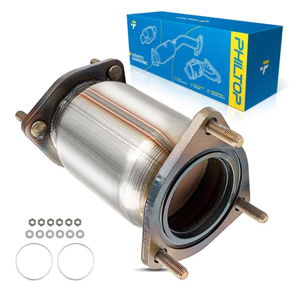 【並行輸入品】PHILTOP Catalytic Converter High Flow Replacement for 2004 2008