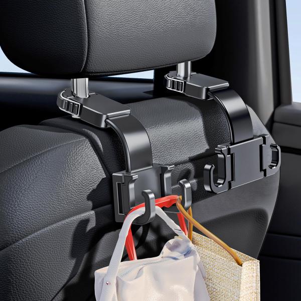 【並行輸入品】xuenair 車 ヘッドレストフック ジムニー Alphard系に対応し ヘッドレスト フック 車 フック 荷物かけ フック2個