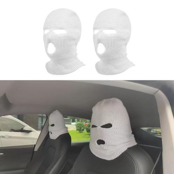 【並行輸入品】HEVLE 車用ヘッドレストカバー、ヘッドレストプロテクターカバー、テリレン パーソナライズ 面白い帽子 オートフロントシートレス