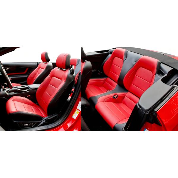 【並行輸入品】Motoptes カスタムフィット カーシートカバー フルセット フォード マスタング 2015 2024 コンバーチブル用 防水