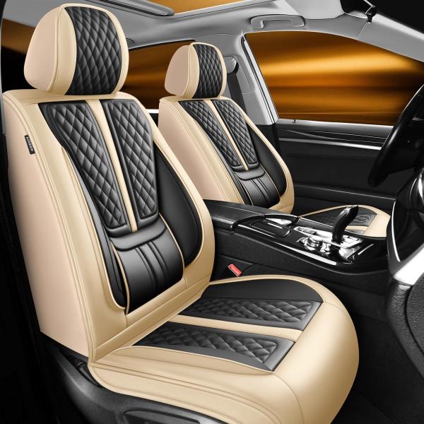 【並行輸入品】DZATTU Fit Sonata カーシートカバー ヒュンダイ ソナタ 2004 2024 2025 2026に対応 プレミアム