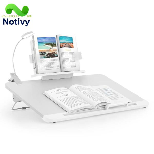 傾斜台 勉強 卓上 勤務 幅60X奥行36cm ブックスタンド 書見台 学習台 斜め 姿勢改善 二重 ランプ付き 取り外し可能 パソコンスタンド ライティングボード 絵描き